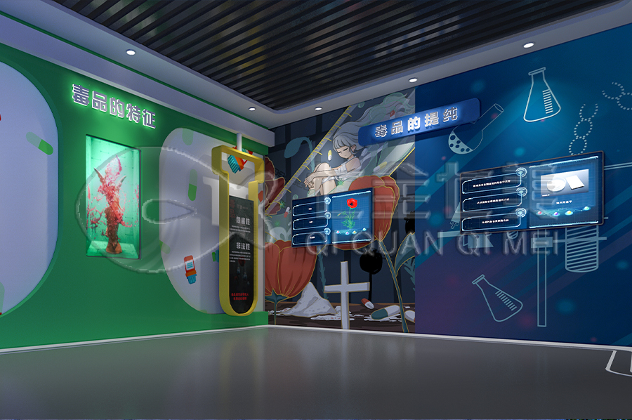 校园禁毒宣传展厅 ，青少年禁毒教育展厅 ，校园禁毒教育基地