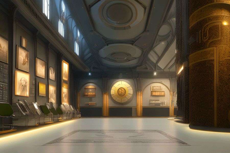 校史展厅施工,二中校史展馆效果图,大学校史展馆设备