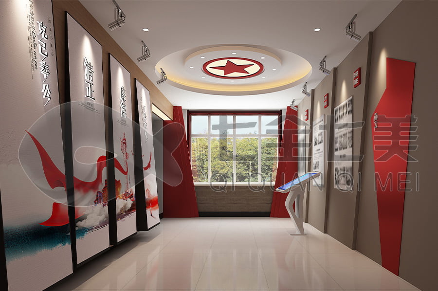 廉洁警示教育基地方案,纪委预防职务犯罪教育展厅设计,企业勤政廉政文化教育基地施工