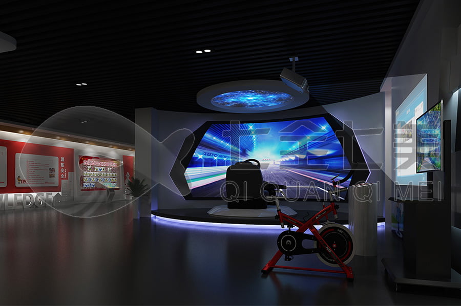 法治基地效果图,校园道德与法制教育基地效果图,未成年普法展馆设计