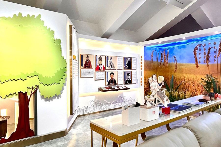 家风家训陈列馆设备,红色家风家训传承馆建设,社区家风家训陈列馆效果图