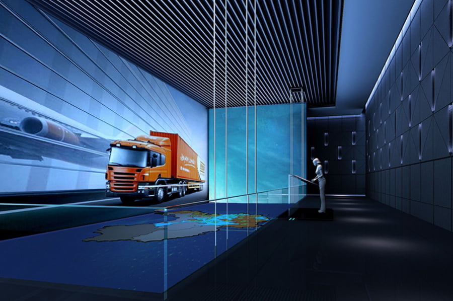 企业文化展厅建设,康复器械国企展厅方案,殡葬用品国企产品展馆效果图