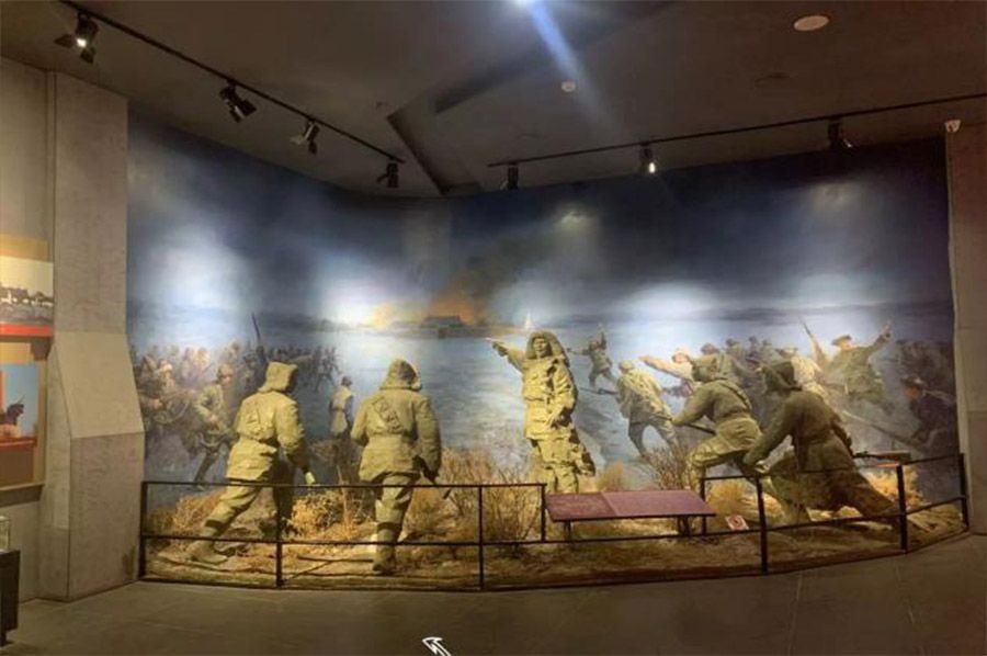 纪念馆施工图,战争纪念馆施工,抗日纪念馆设计