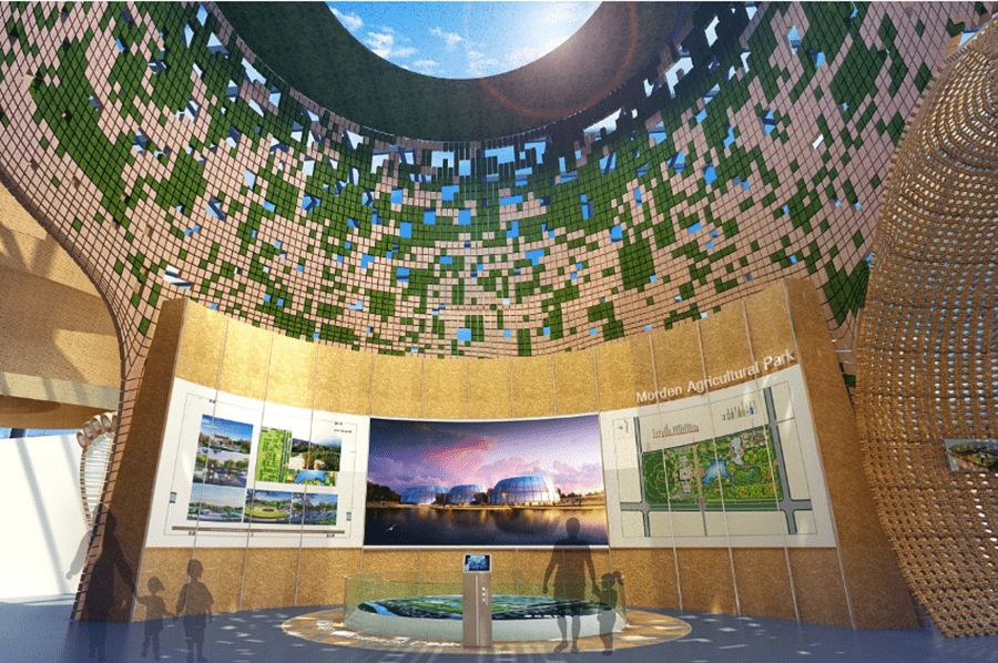 种植业展馆效果图