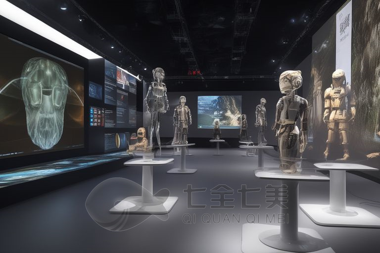 沉浸式外贸展馆, 多媒体互动设备, 创新展示技术