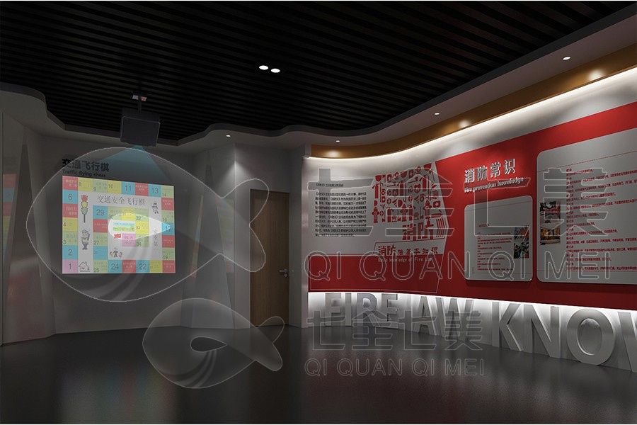 多媒体安全宣教博物馆, 展览馆设计, 多媒体设备