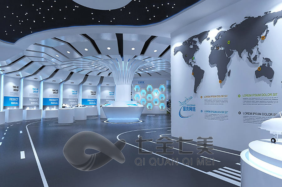 智慧企业产品展馆,多媒体设备供应商,互动展示技术