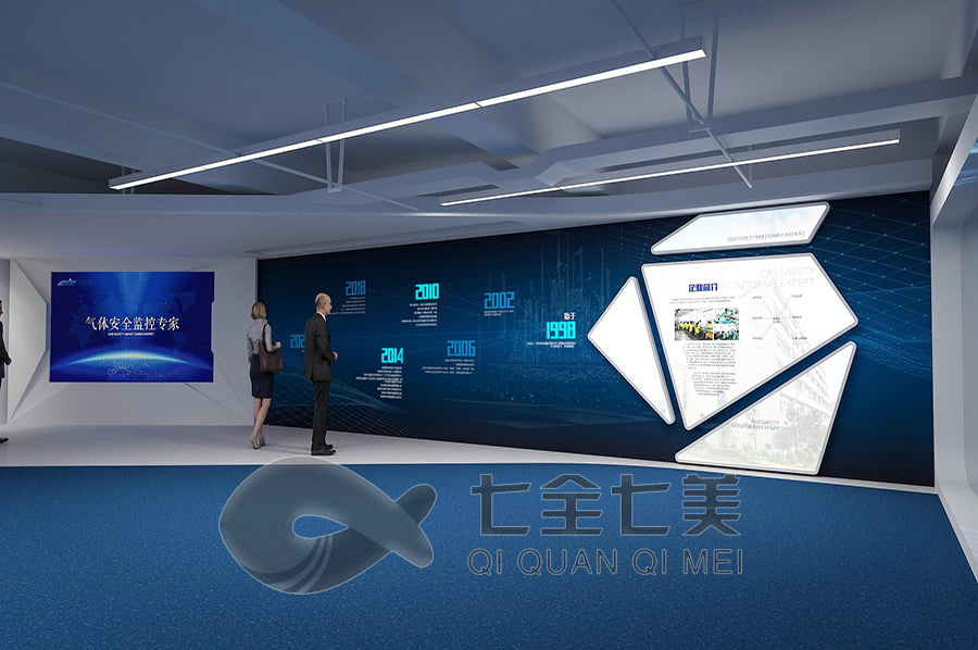 高科技企业产品展厅,多媒体设备供应商,智能展厅设计