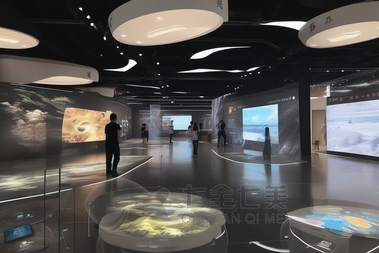 VR非遗文化体验馆施工图, 高科技多媒体展示, 非物质文化遗产保护