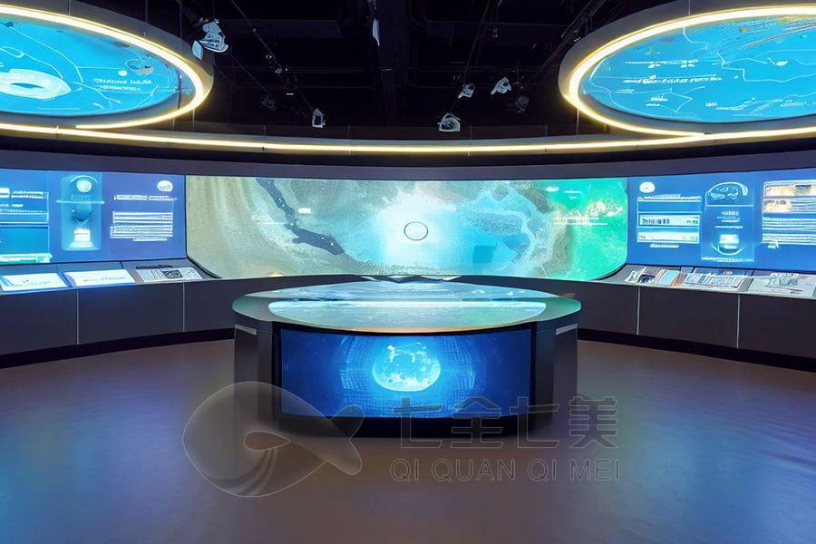 高科技工伤教育馆, 多媒体安全体验, 创意交互设备