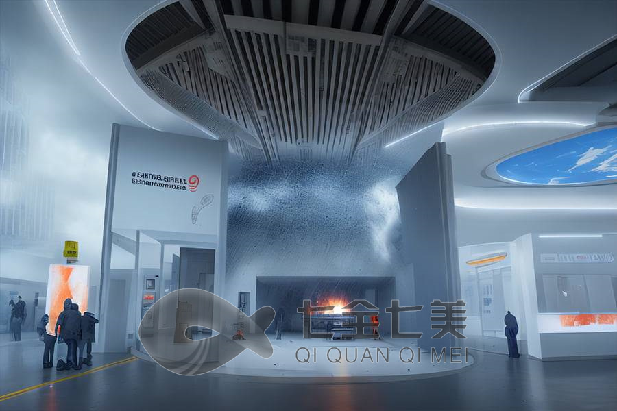 军区军事博物馆设计, 多媒体互动展馆, 创新科技展示