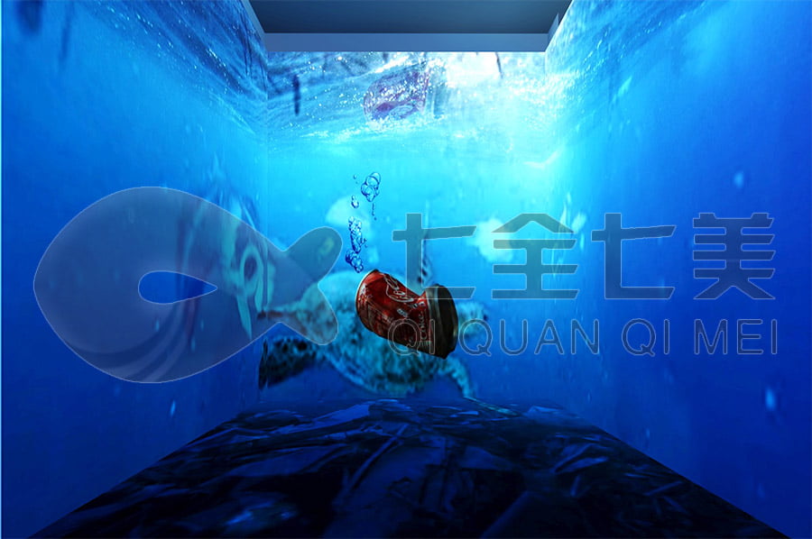 数字化垃圾分类科普馆, 多媒体互动展示, 智慧环保教育