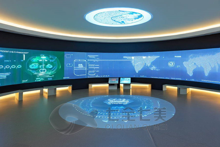 VR素质教育展厅设计,多媒体互动教学,未来教育体验