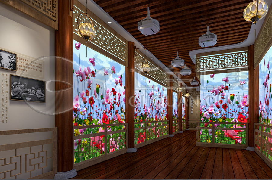 禁毒宣教基地设计, 多媒体互动展览, 智能展厅建设