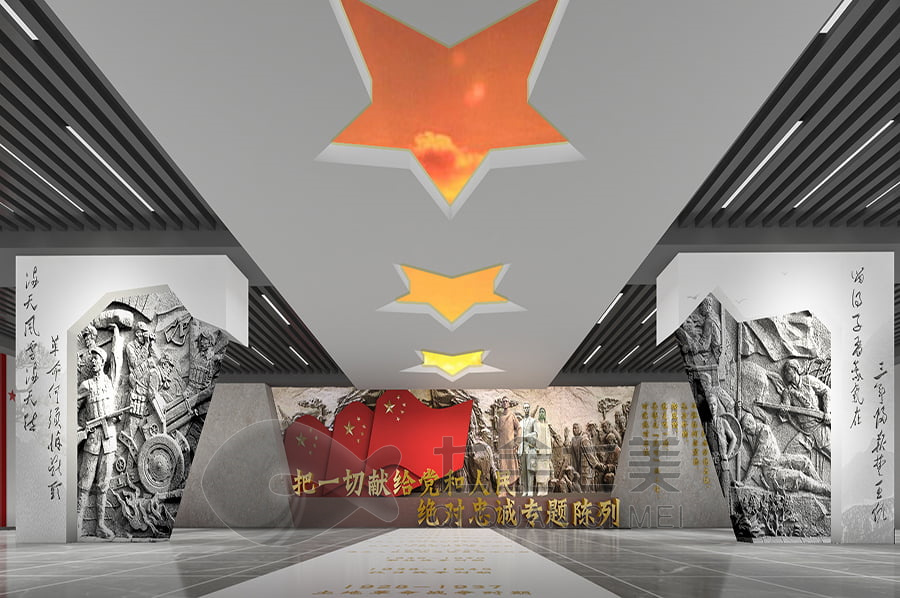 沉浸式展示馆设计, 新中国史多媒体设备, 展览馆智能设备