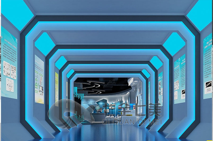 集团文化馆设计, 多媒体展览馆建设方案, 创新互动展示设备