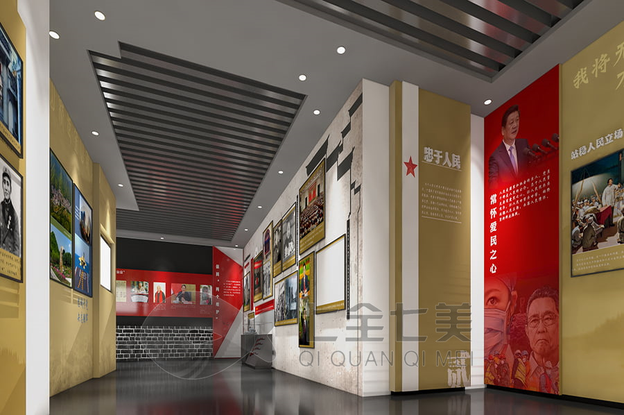 VR爱国主义展览馆,多媒体互动设备,新时代精神展示