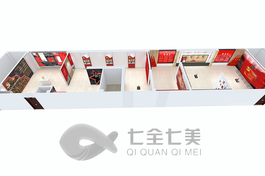 VR红色党风传承馆, 多媒体展览馆设计, 党风传承展厅建设方案