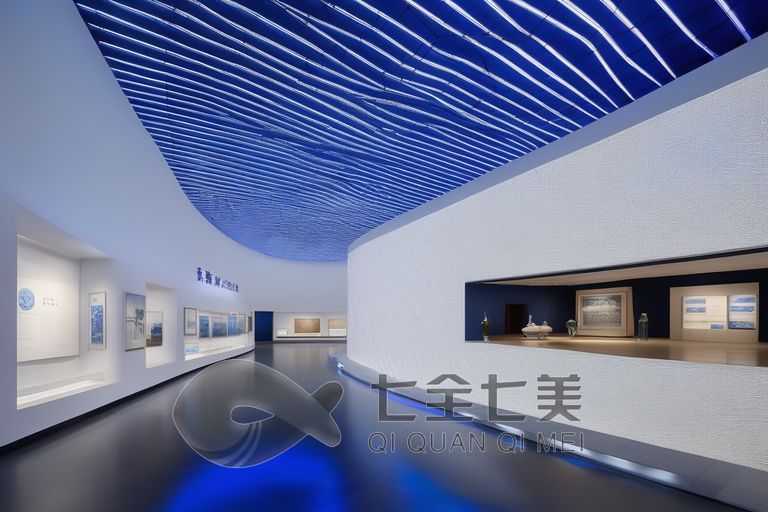 智慧企业产品体验馆平面图,多媒体展览馆设计,数字化展示设备