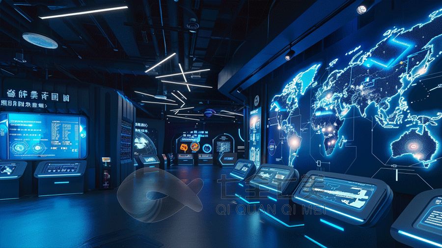 声光电民防教育体验馆设备, 民防教育展厅设计, 民防教育多媒体设备