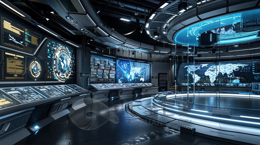 军事展馆设备, 多媒体互动体验, 高科技展示