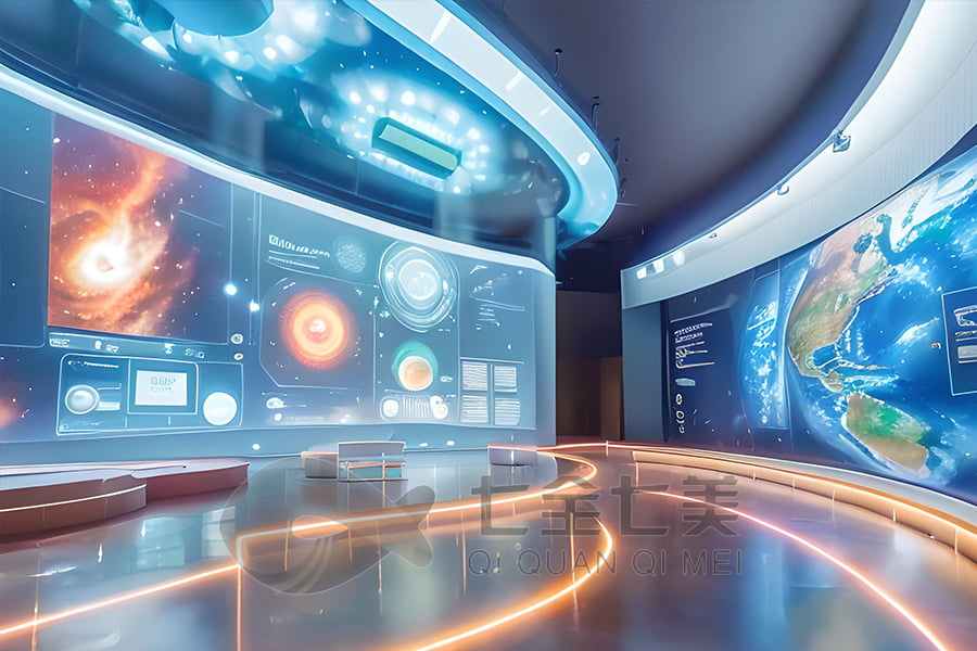 沉浸式节水教育,展览馆设计,多媒体设备应用