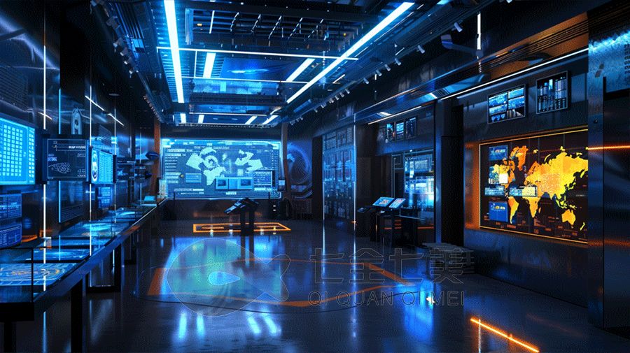 数字化国防馆, 高科技军事展览, 智能互动展示