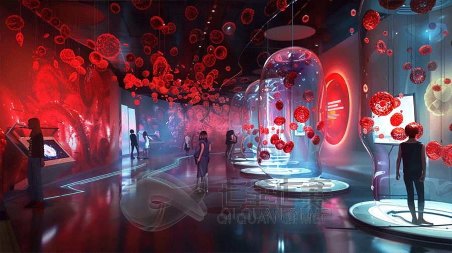 精神心理科普教育基地, 高科技展厅设计, 心理健康教育设施