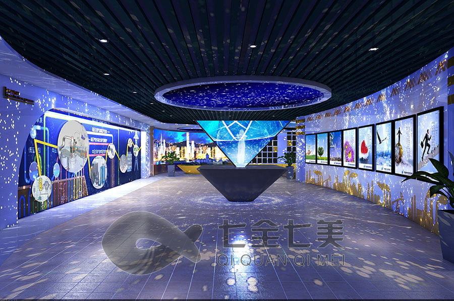 数字化集团文化展馆设计, 多媒体展览馆策划, 智慧企业展厅建设方案