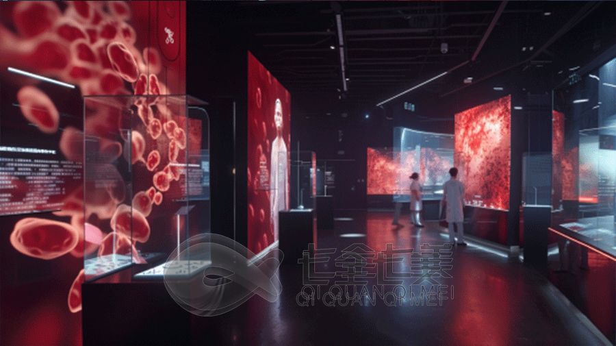 互动中医文化体验馆,多媒体设备,数字化展览馆