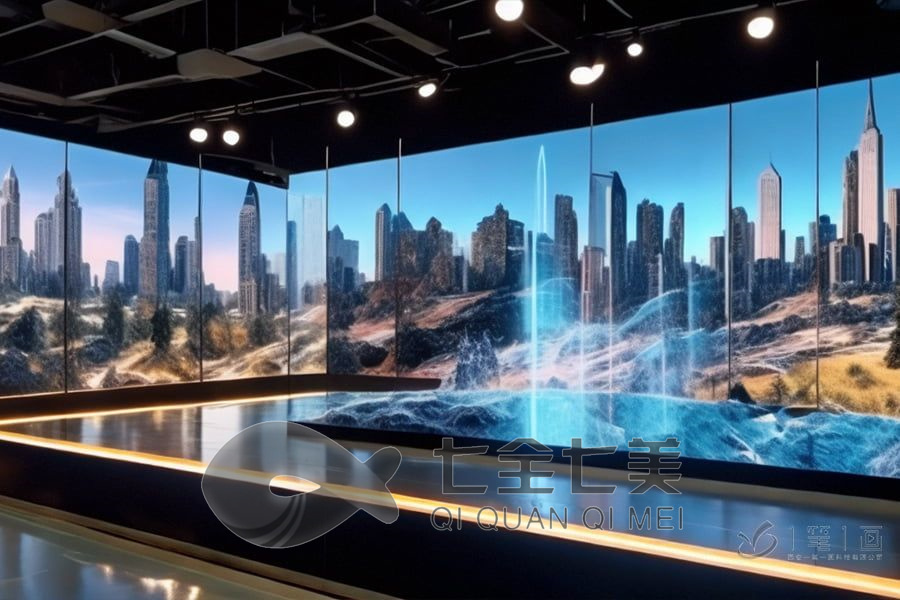 海军武装博物馆平面图, 多媒体展览馆设计, 智能科技展厅方案