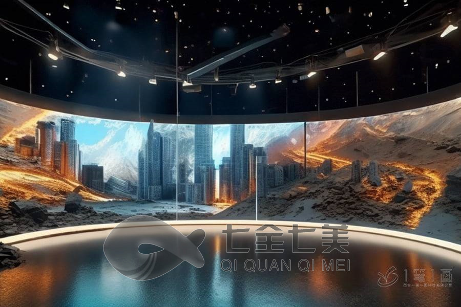 军区武装馆策划, 多媒体展示, 军事设备互动体验