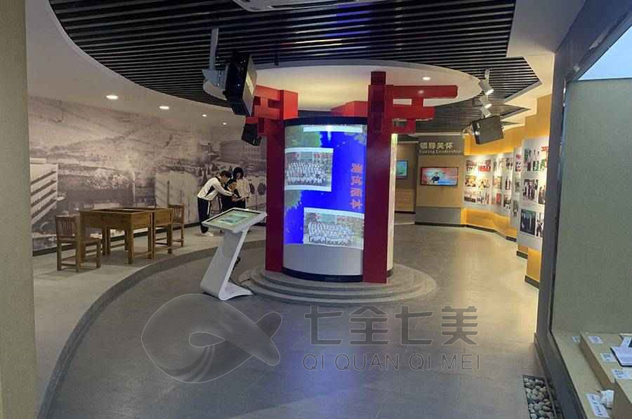 职业技术学院校史展厅设计, 多媒体展览馆设计, 创新校史展厅设计