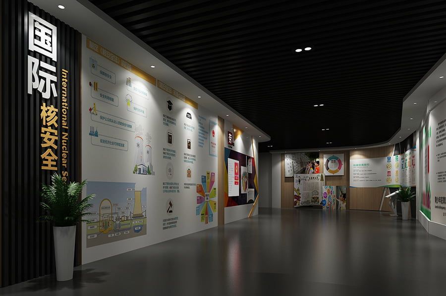 智慧国防教育展厅设计, 高科技多媒体设备, 互动体验创新