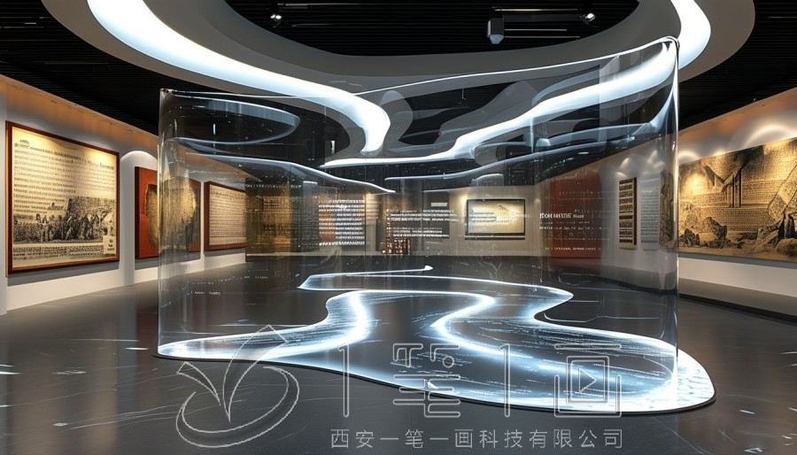 鸡西廉洁展厅, 廉洁教育展厅设计, AI互动体验, 多媒体展示方案