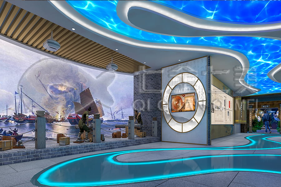 禁毒教育基地设计方案，智慧禁毒防艾展厅施工，禁毒防艾示范基地规划设计公司