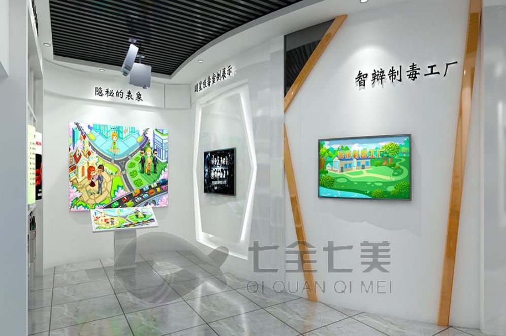 国防动员教育基地, 互动多媒体展厅, 展厅设计方案