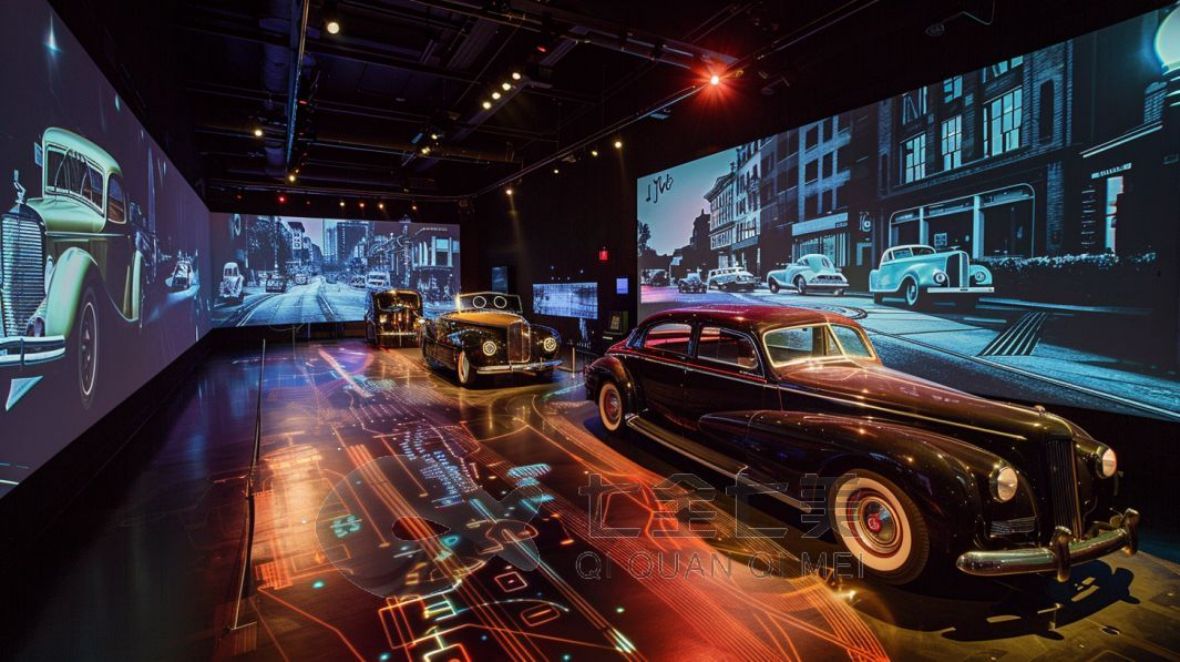 法治禁毒教育基地设计，互动多媒体设备，现代化展厅