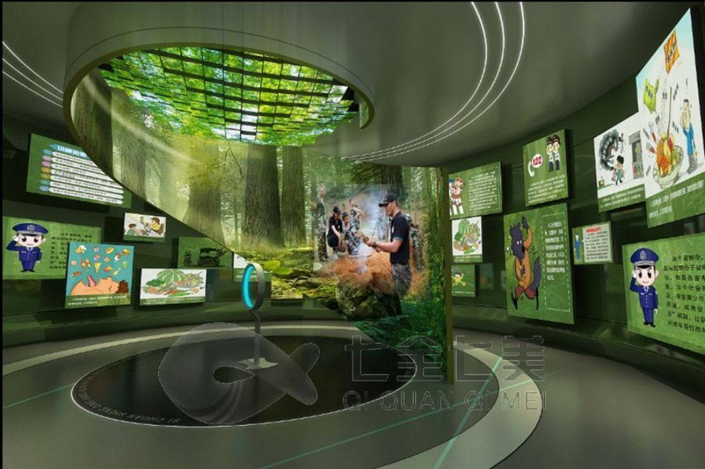 道德与法治教育基地, 互动多媒体展厅, 创意展厅设计, 展厅解决方案, 高科技展厅设备