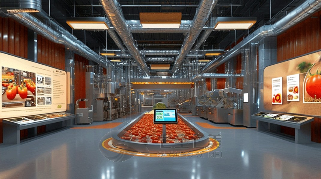 智慧农业展厅设计, 智慧农业展厅设计方案, 智慧农业展厅布置效果图