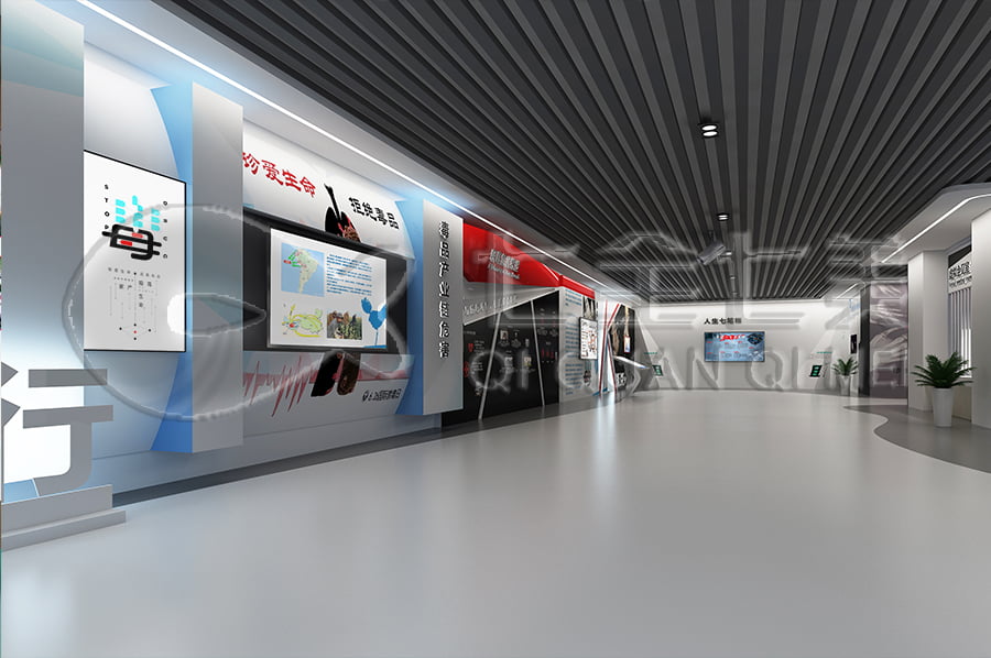 禁毒馆方案, 数字化禁毒基地方案设计公司, 禁毒防艾示范基地效果图设计公司