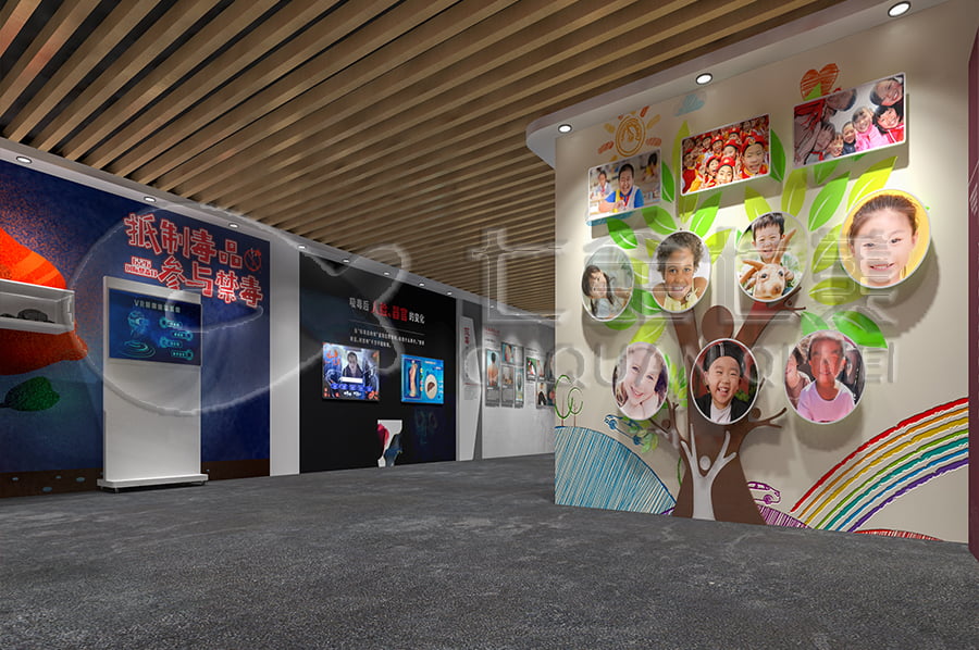 禁毒教育基地实施方案, 多媒体禁毒防艾基地方案公司, 禁毒基地方案公司