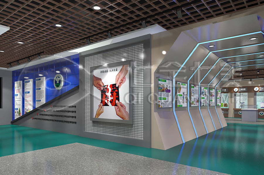 禁毒教育基地设计方案, 智慧禁毒防艾展厅施工, 禁毒防艾示范基地规划设计公司