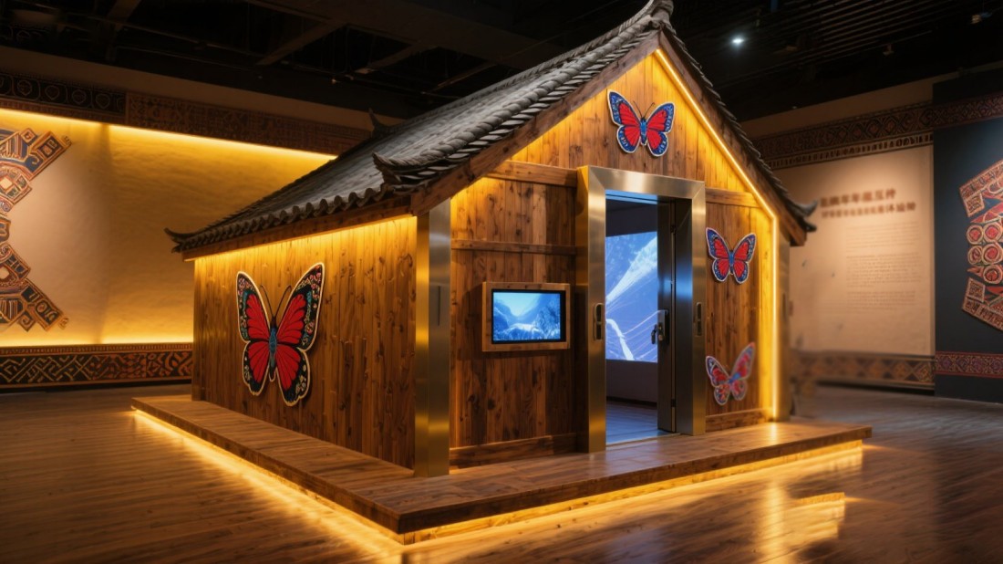 非遗博物馆设计，非遗文化展示馆
