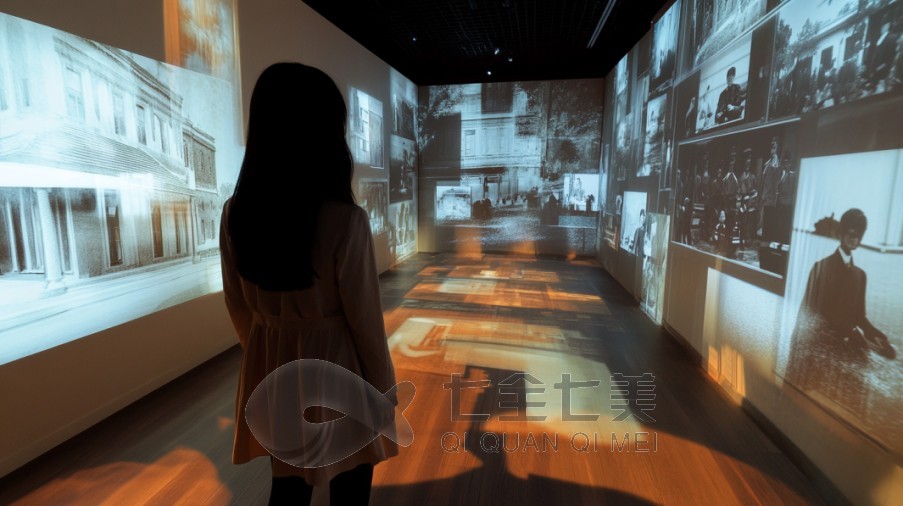 学校校史馆，校史展厅