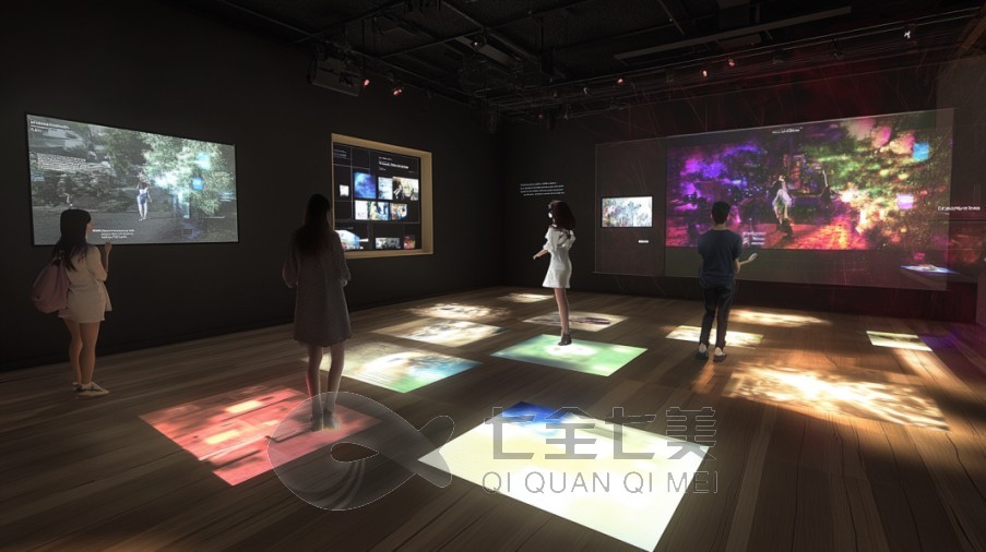 校史馆展厅，学校展厅
