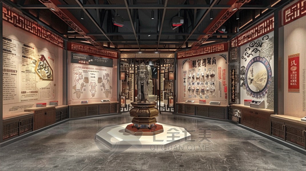 中医药文化展示馆，中医药展厅