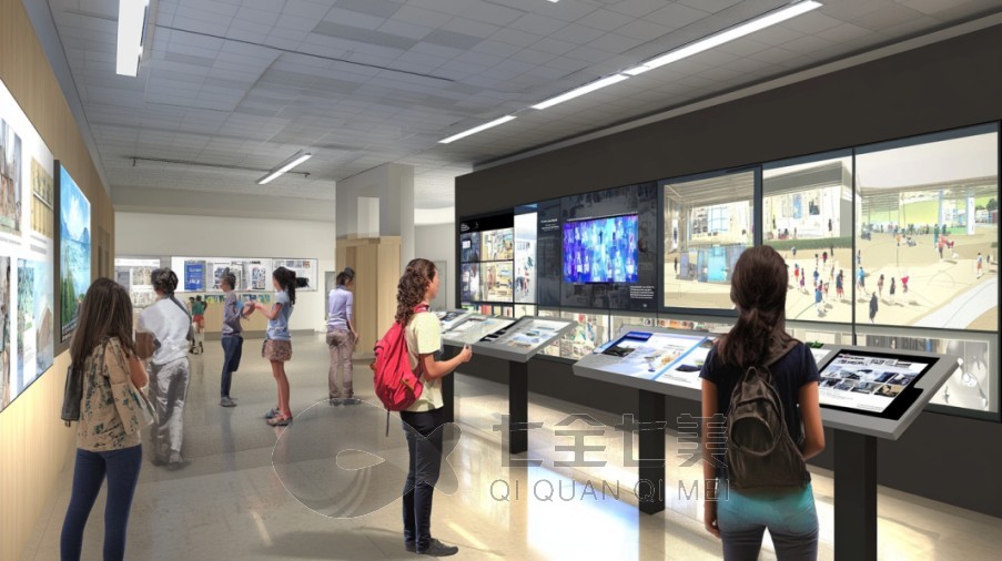 校史馆设计公司，学校展厅