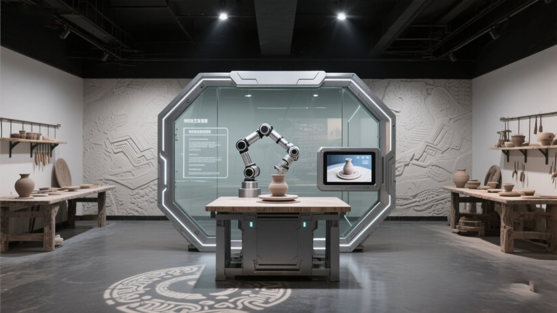 AI文化展廳效果圖